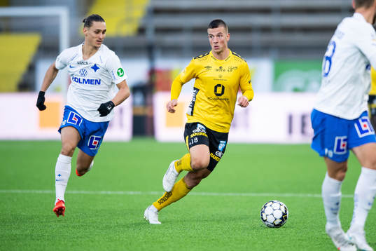 IFK Norrköpings Jonathan Levi och Elfsborgs Simon Olsson