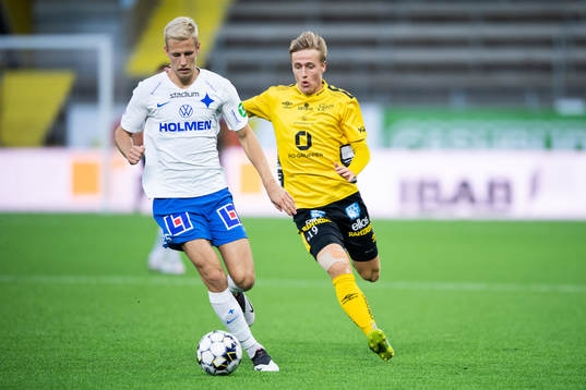 IFK Norrköpings Filip Dagerstål och Elfsborgs Jeppe