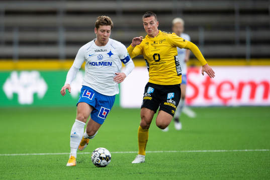 IFK Norrköpings Alexander Fransson och Elfsborgs Simon
