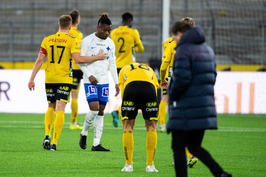 IFK Norrköpings Kevin Álvarez deppar