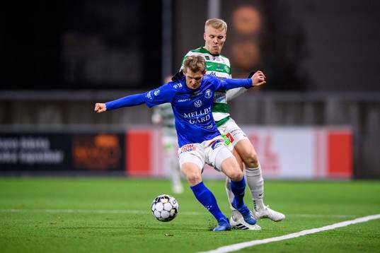 Trelleborgs Fritiof Björkén och Västerås Simon Johansson