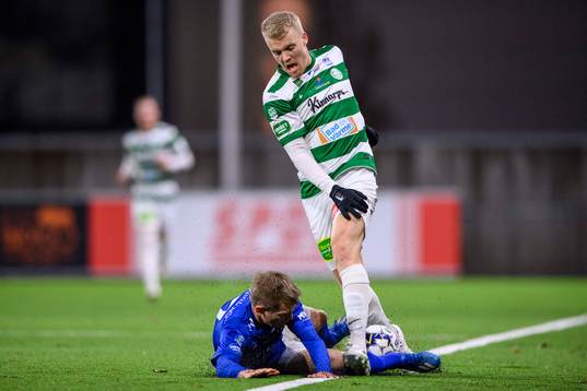Trelleborgs Fritiof Björkén och Västerås Simon Johansson
