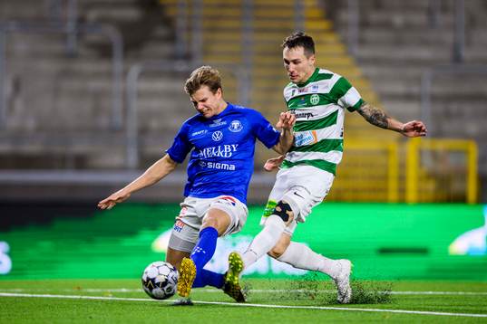 Trelleborgs Niklas Vesterlund och Västerås Filip Tronet