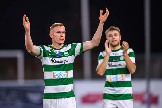 Västerås Simon Johansson jublar