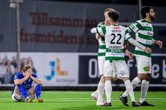 Trelleborgs Niklas Vesterlund deppar