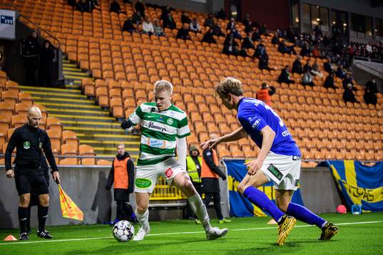 Västerås Simon Johansson och Trelleborgs Niklas Vesterlund