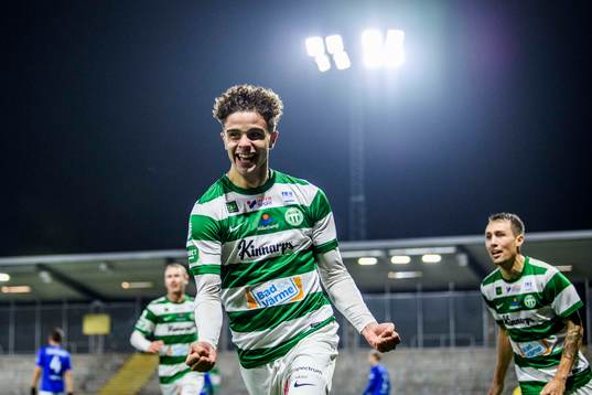 Västerås Justin Salmon jublar