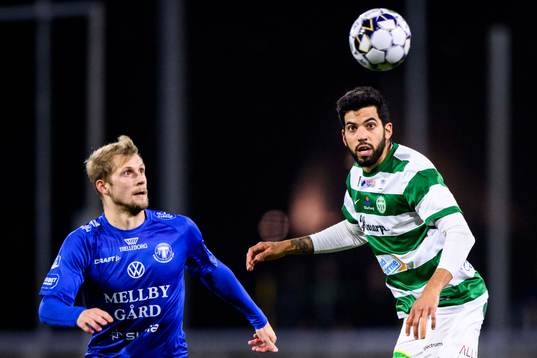 Trelleborgs Erik Andersson och Västerås Pedro Ribeiro