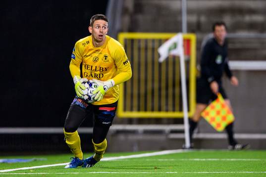 Trelleborgs målvakt Andreas Larsen