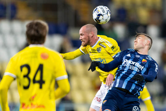 Falkenbergs Christoffer Carlsson och Djurgårdens Fredrik