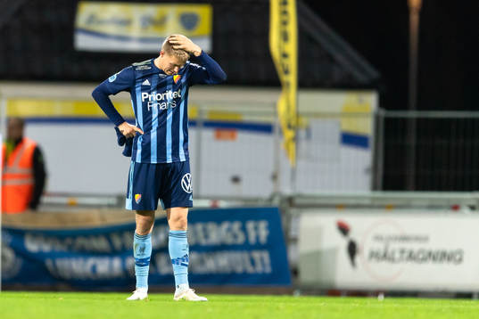 Djurgårdens Jonathan Augustinsson deppar