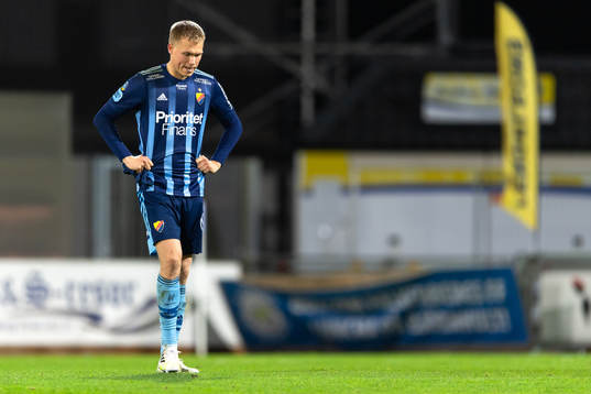 Djurgårdens Jonathan Augustinsson deppar