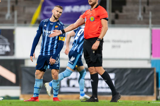 Djurgårdens Jesper Karlström deppar