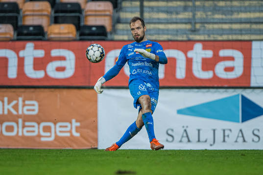 Mjällbys målvakt Carl-Johan Eriksson