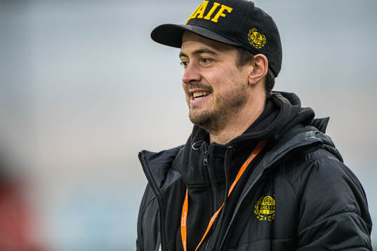 Mjällbys Marknadskoordinator Jacob Lennartsson