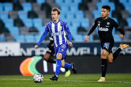IFK Göteborg Patrik Karlsson Lagemyr och Örebros Romain