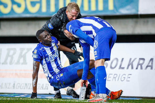 IFK Göteborg Yahya Kalley har ont