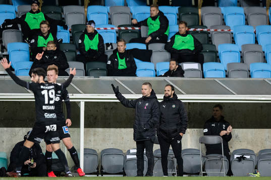 Örebros tränare Axel Kjäll