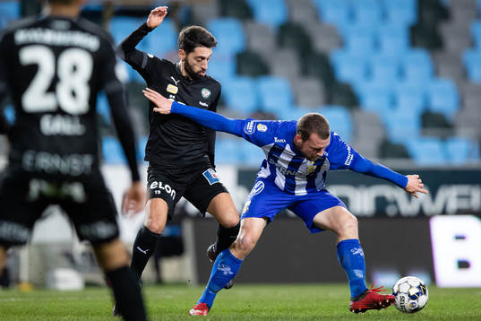 Örebros Nahir Besara och IFK Göteborg Jakob Johansson