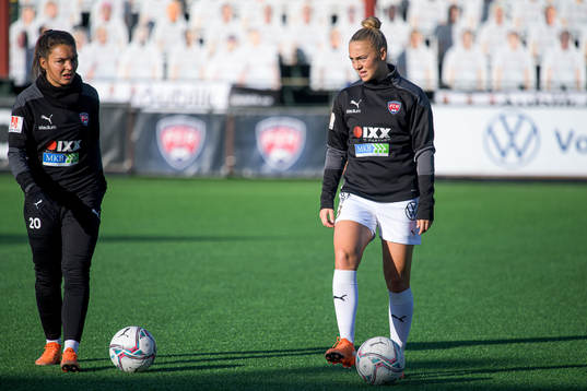 Rosengårds Johanna Rytting Kaneryd och Hanna Bennison