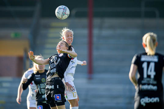 Uppsalas Agnes Nyberg och Rosengårds Caroline Seger
