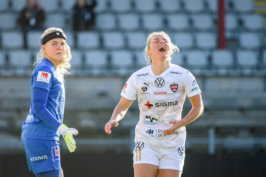 Rosengårds Mimmi Larsson deppar