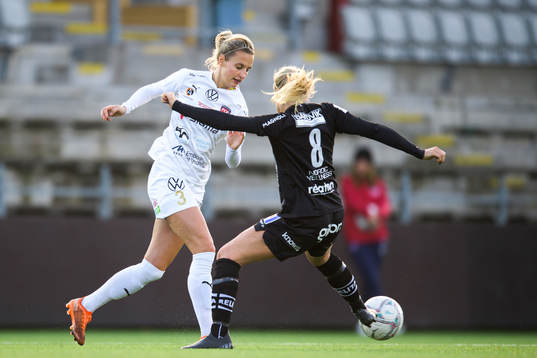 Rosengårds Nathalie Björn och Uppsalas Cassandra Korhonen