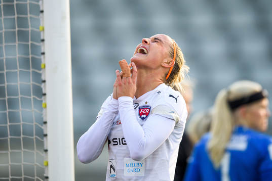 Rosengårds Sanne Troelsgaard deppar