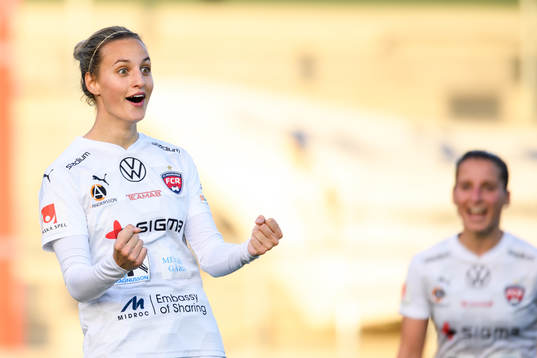 Rosengårds Nathalie Björn jublar