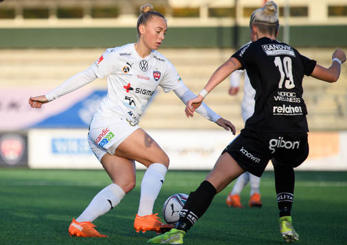Rosengårds Hanna Bennison och Uppsalas Marika Bergman