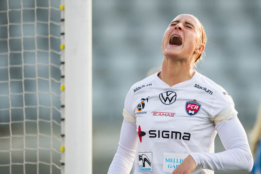 Rosengårds Sanne Troelsgaard reagerar