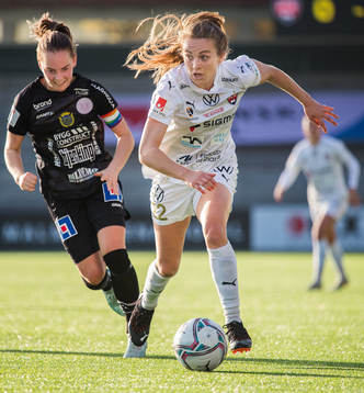 Uppsalas Agnes Nyberg och Rosengårds Fiona Brown
