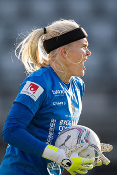 Uppsalas målvakt Emma Holmgren