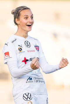 Rosengårds Nathalie Björn jublar