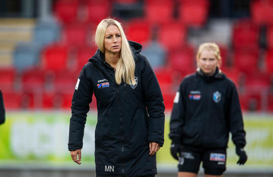 Växjös tränare Maria Nilsson