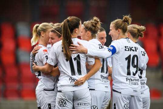 Göteborgs Natalia Kuikka jublar