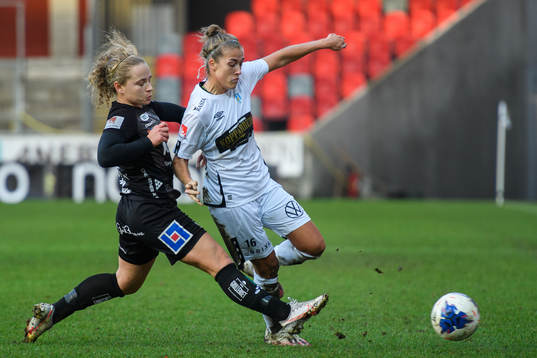 Växjös Signe Holt Andersen och Göteborgs Filippa Angeldal