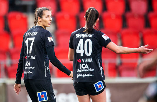 Växjös Nellie Karlsson deppar
