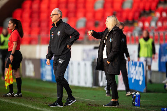 Växjös tränare Maria Nilsson