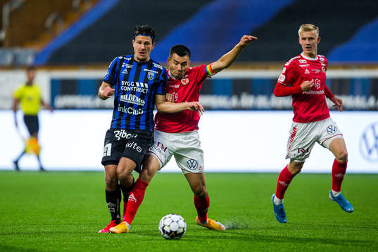 Sirius Stefano Vecchia och Kalmars Emin Nouri