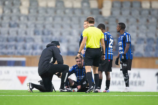 Sirius Daniel Jarl med skada