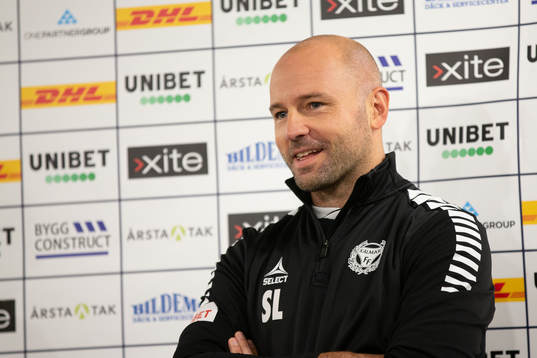 Kalmars assisterande tränare Stefan Larsson