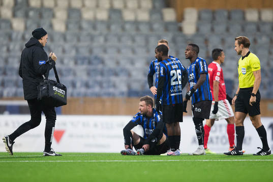 Sirius Daniel Jarl med skada