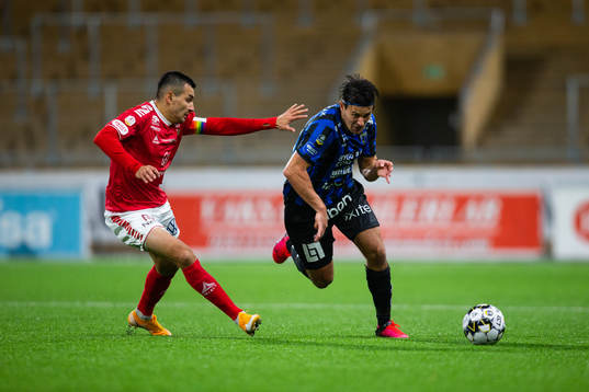 Kalmars Emin Nouri och Sirius Stefano Vecchia
