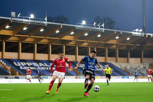 Sirius Stefano Vecchia och Kalmars Emin Nouri