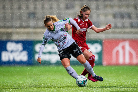 Maria Emilie Hustad of Hønefoss and Agnethe Olaug Mathisen