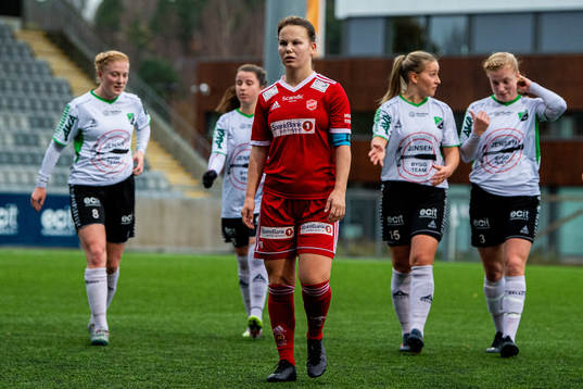 Ida Marie Fikseth Fossem of Medkila at half-time