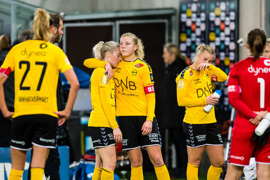 Cathrine Emelie Dahlström and Sophie Roman Haug of LSK