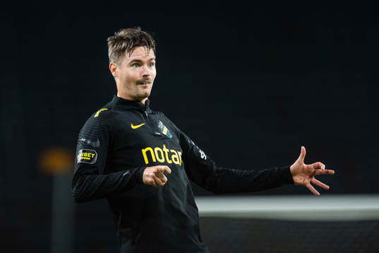 under fotbollsmatchen i Allsvenskan mellan AIK och Varberg