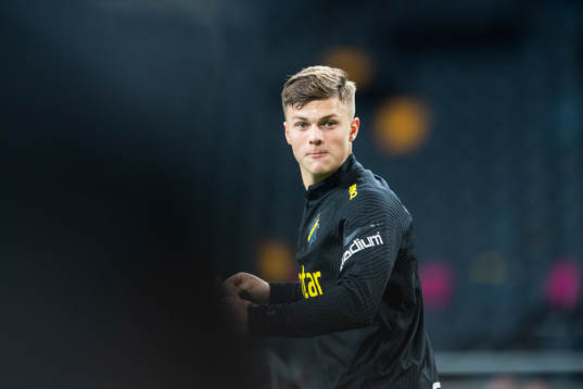 under fotbollsmatchen i Allsvenskan mellan AIK och Varberg